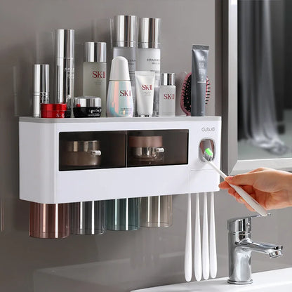 Magnetic Toothbrush Holder Set