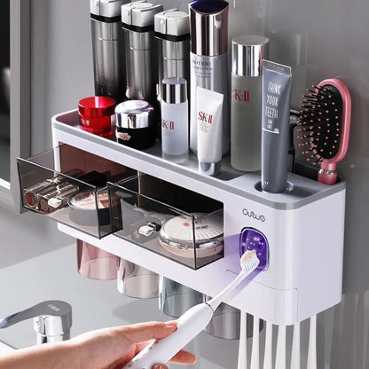 Magnetic Toothbrush Holder Set