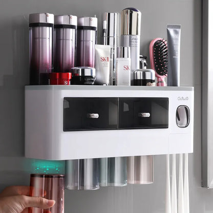 Magnetic Toothbrush Holder Set