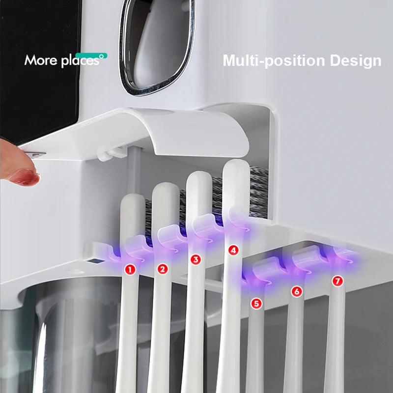 Magnetic Toothbrush Holder Set